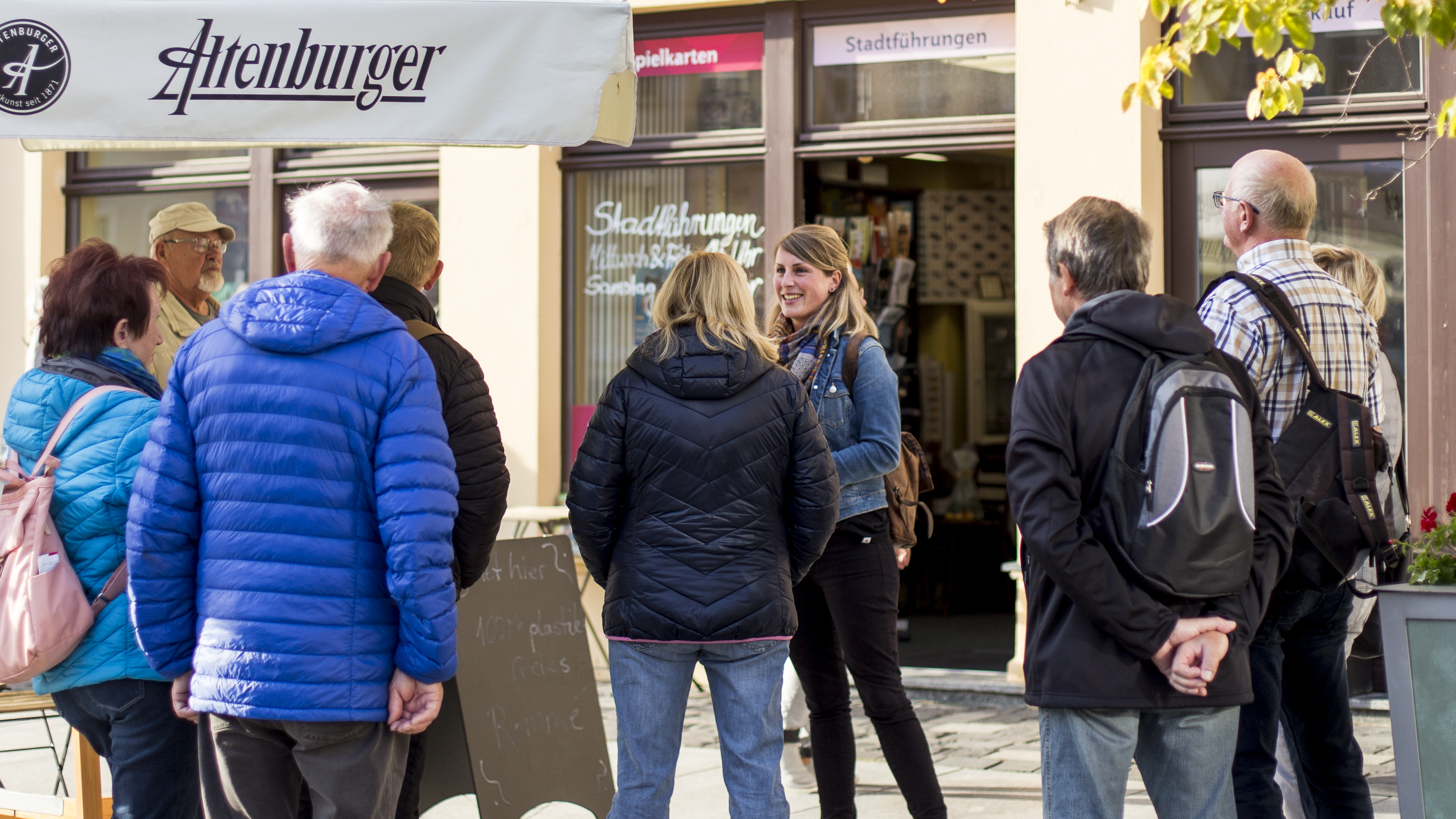 Stadtführung und Gästetour durch die Stadt Altenburg