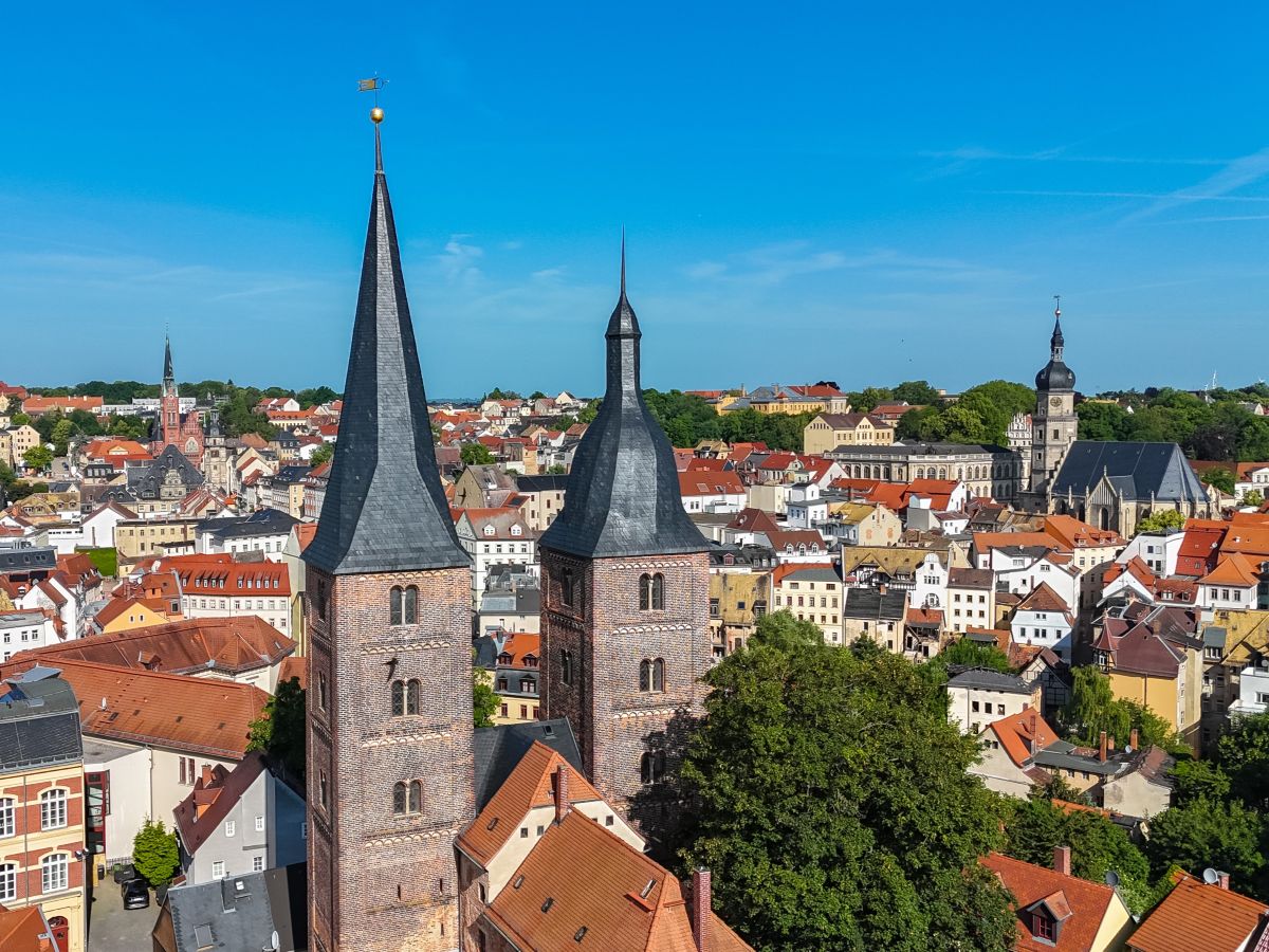 1050-Jahre Stadt Altenburg - Rote Spitzen