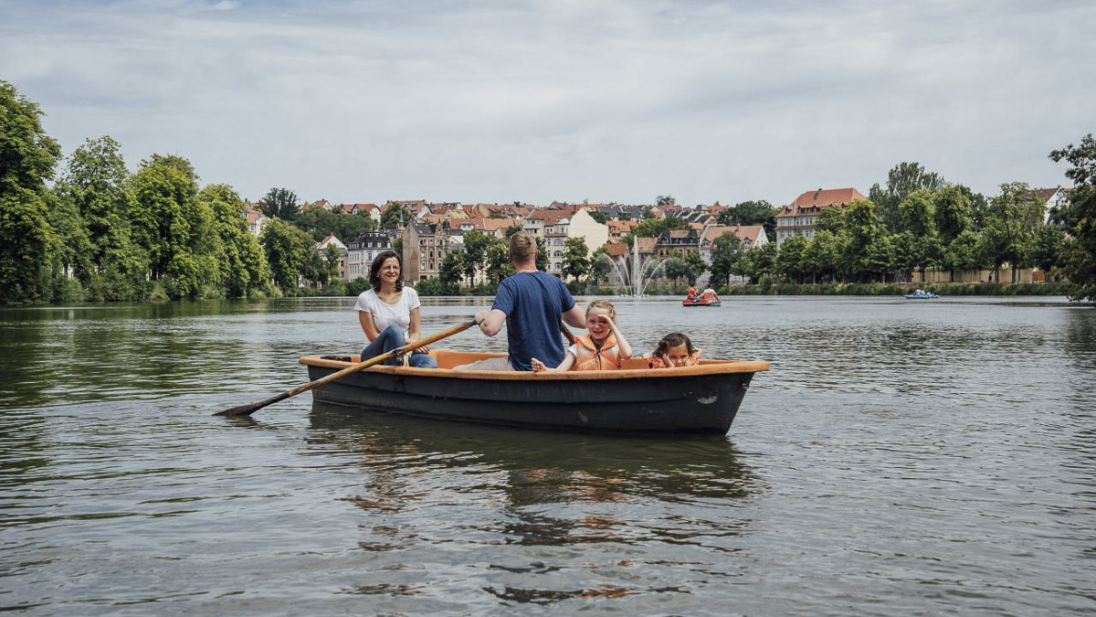 DEINE Familienzeit - Erlebnisangebote - Bootsverleih am Großen Teich