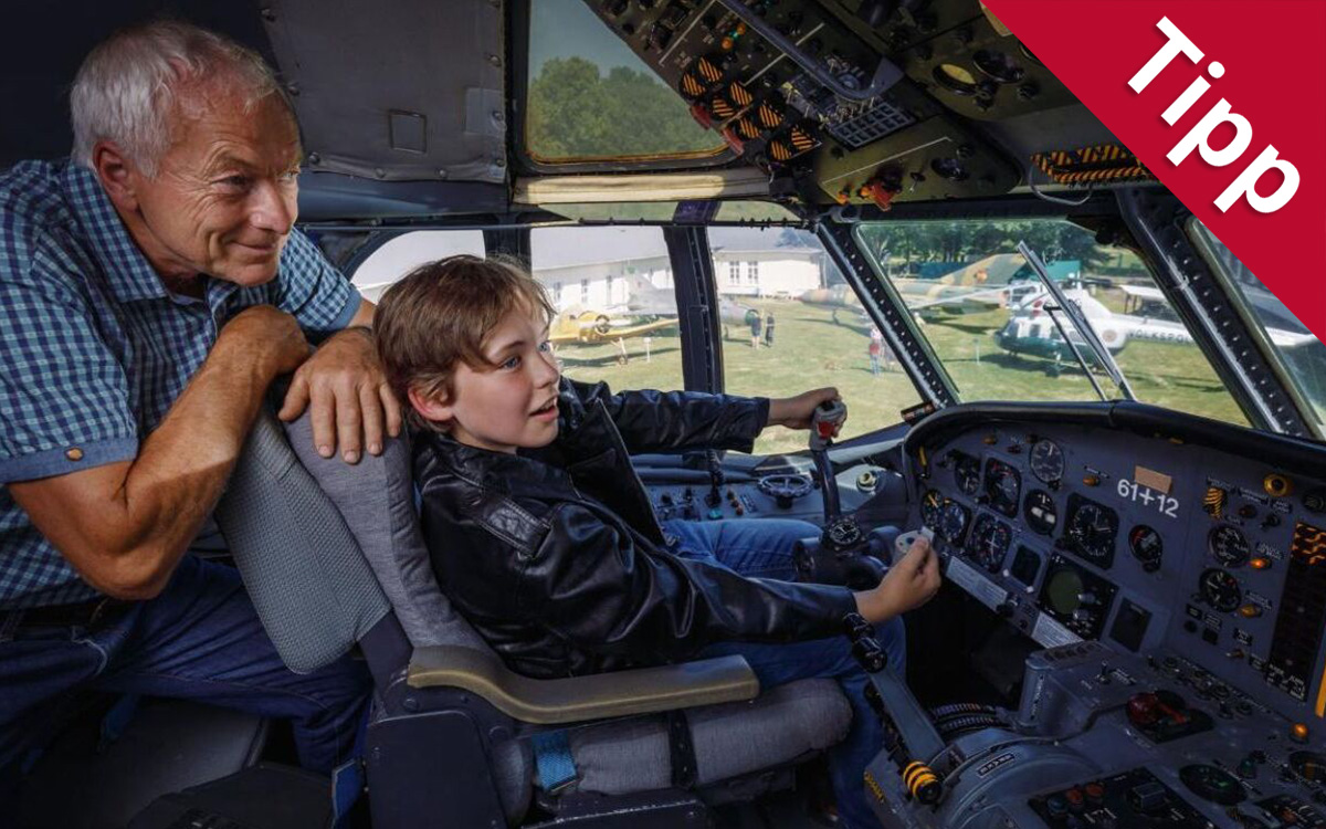 Flugwelt Altenburg-Nobitz - Einmal im Cockpit sitzen