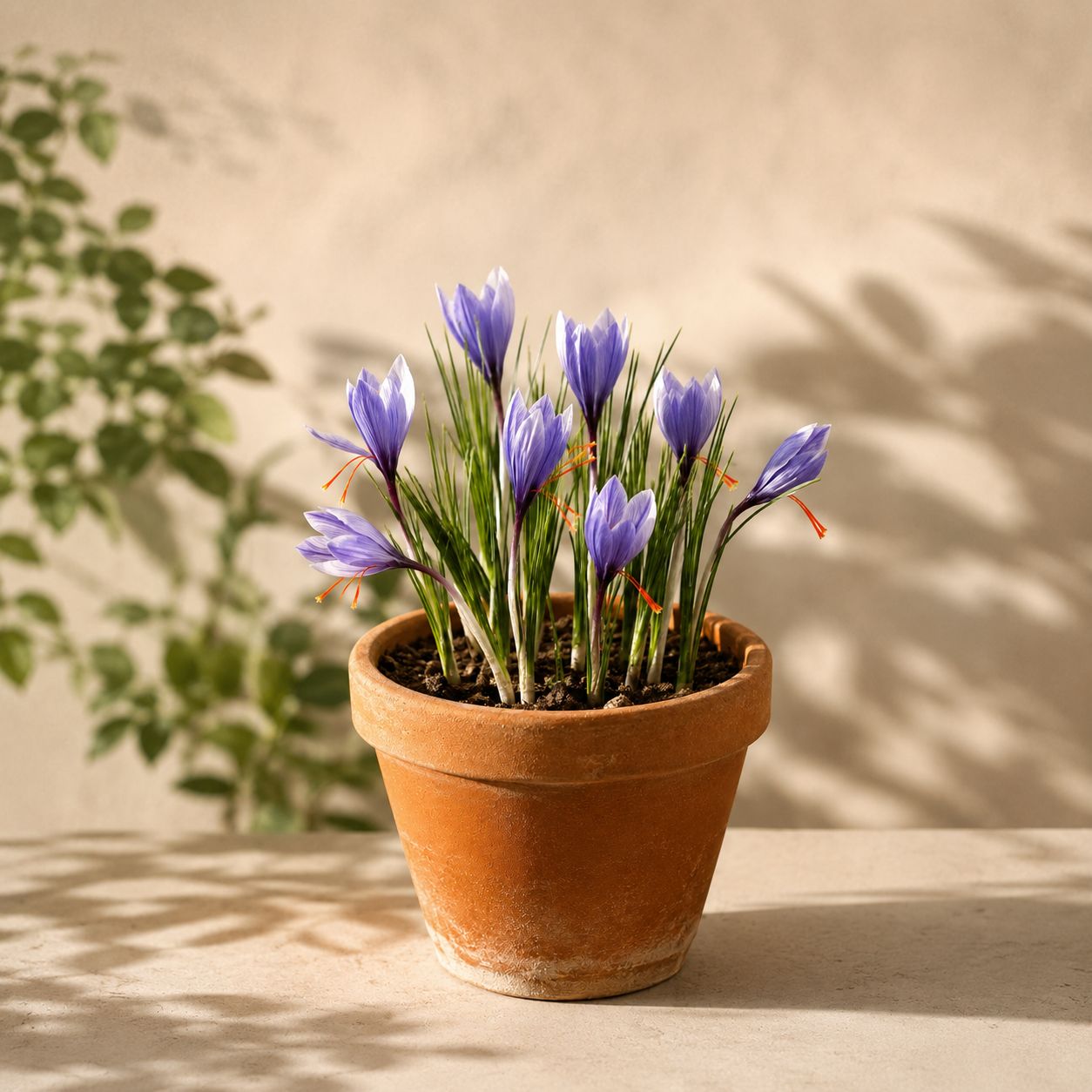 Safranleuchten für daheim - Blumenhaus & Gärtnerei Brehmer