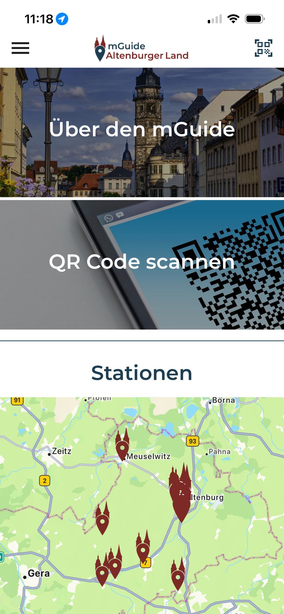 mGuide für das Altenburger Land