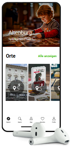 SmartGuide - der Spielkarten-Pfad in Altenburg
