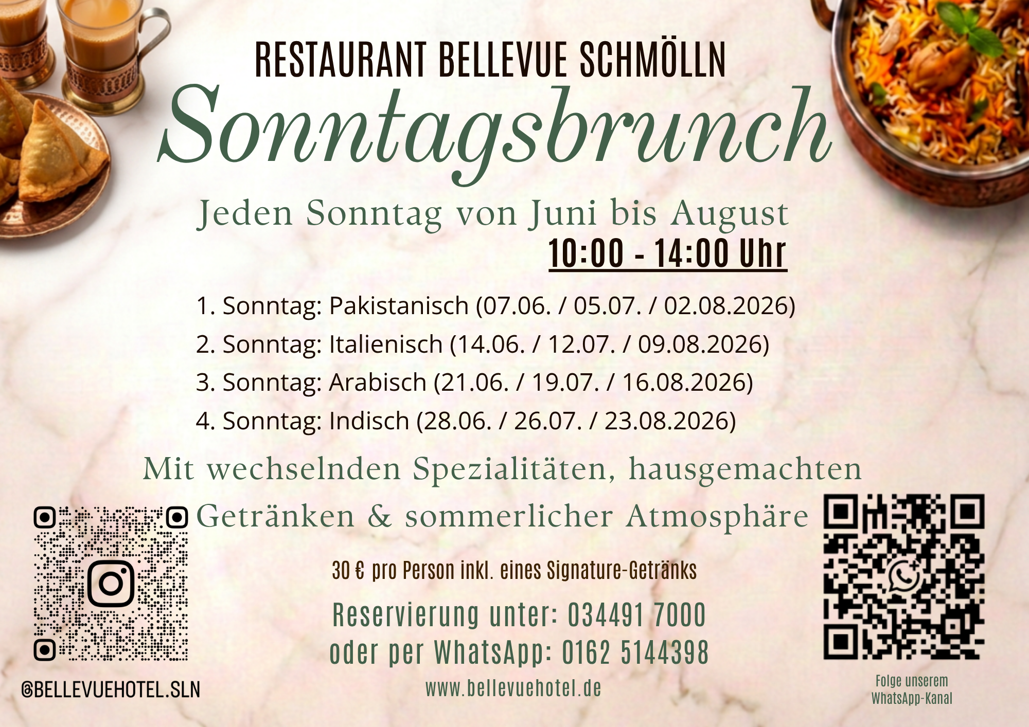 Sommergericht Restaurant Bellevue Continental Schmölln