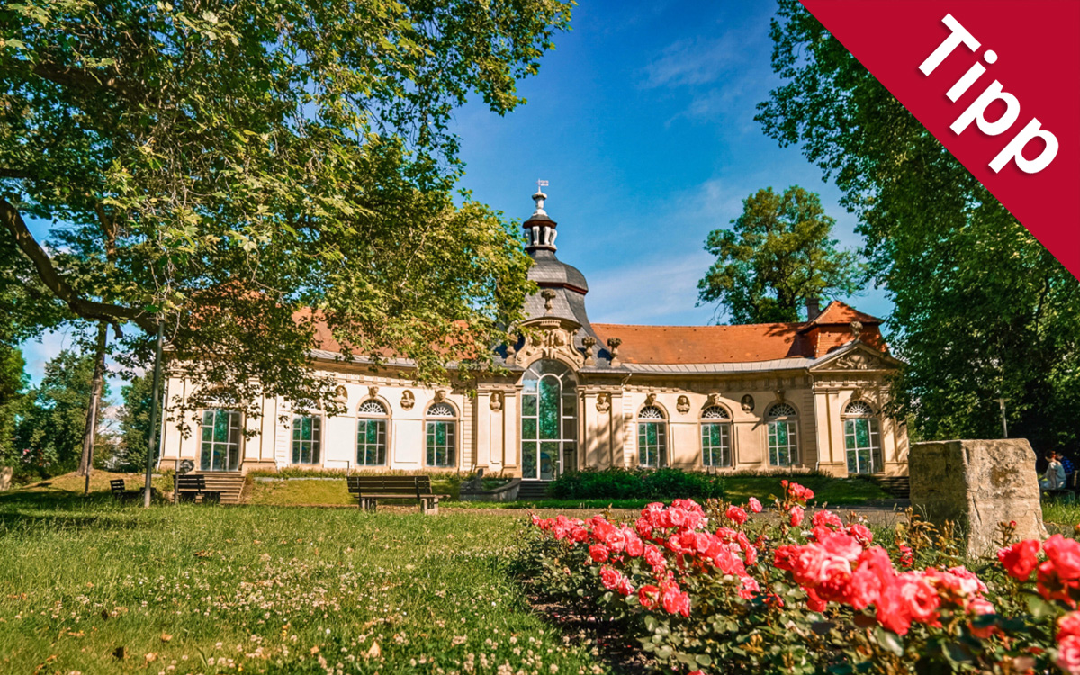 Von-Seckendorff-Park mit Orangerie
